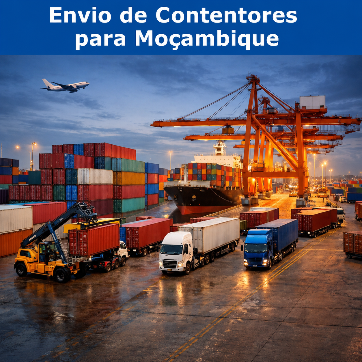 Envio de Contentores para Moçambique