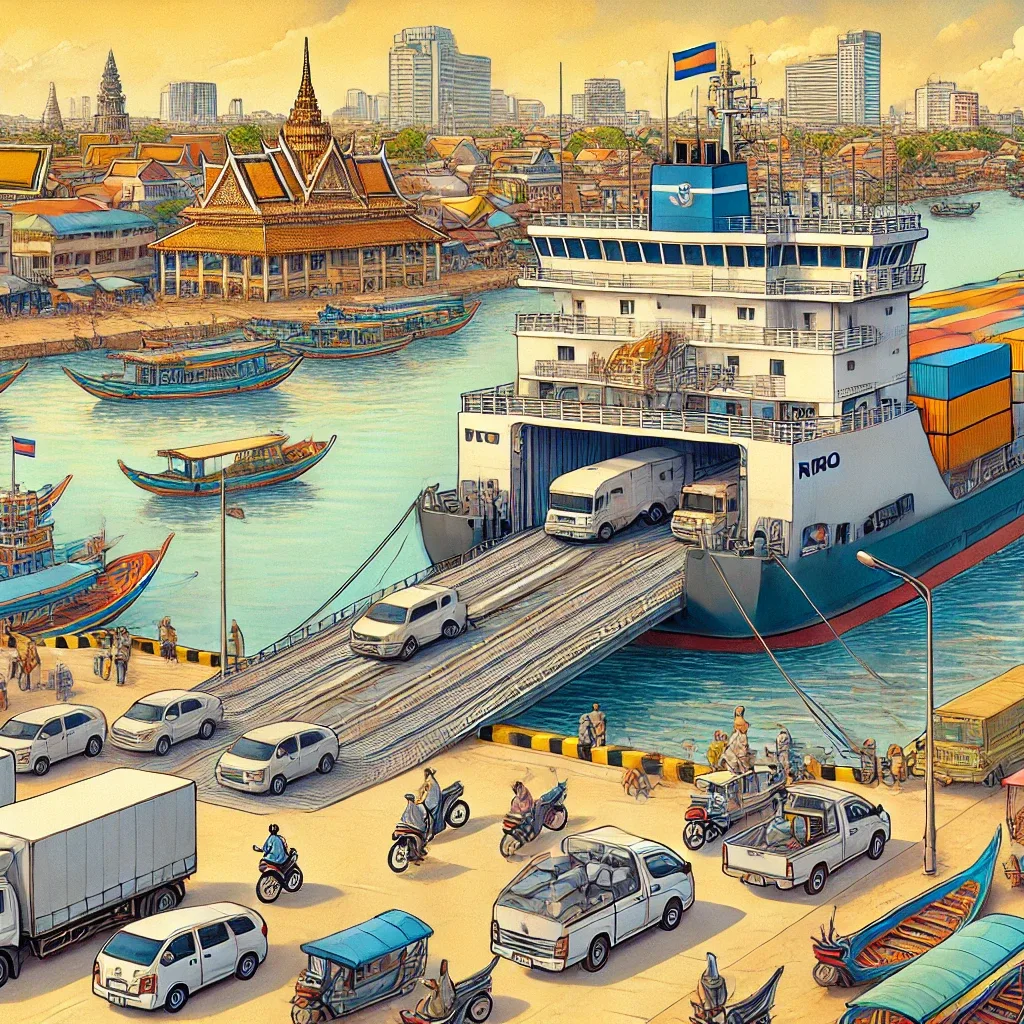 roro shipping to phnom penh cambodia