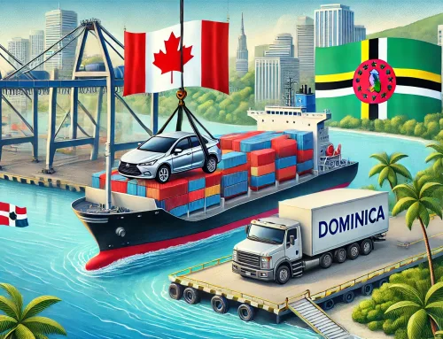 Ship a car from Canada to Dominica Roseau