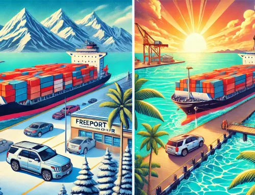 Ship a car from Canada to Bahamas Freeport Harbour