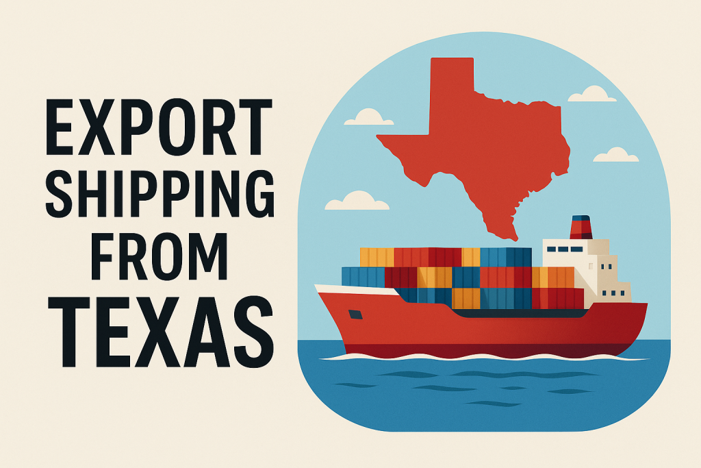Export Shipping Company in Texas 
