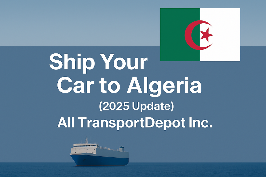 RORO Shipping to Algiers Algeria