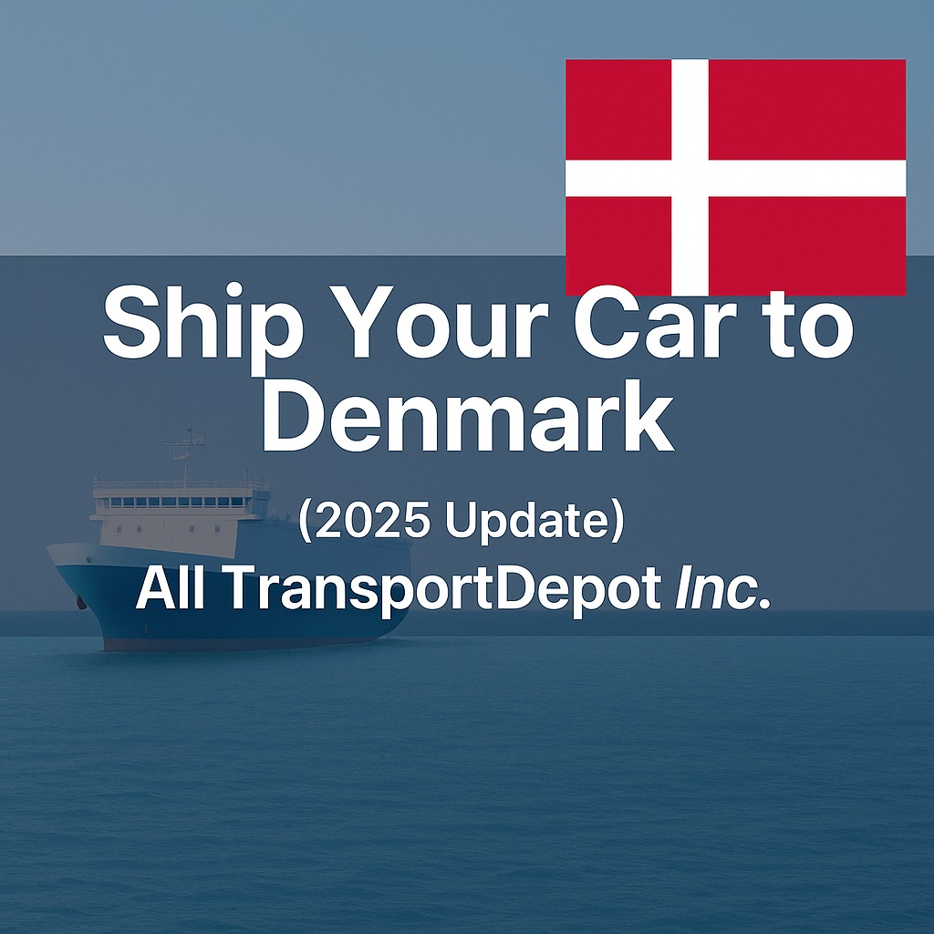 Ship Car to Esbjerg, Denmark with All TransportDepot Inc. (2025 Update)