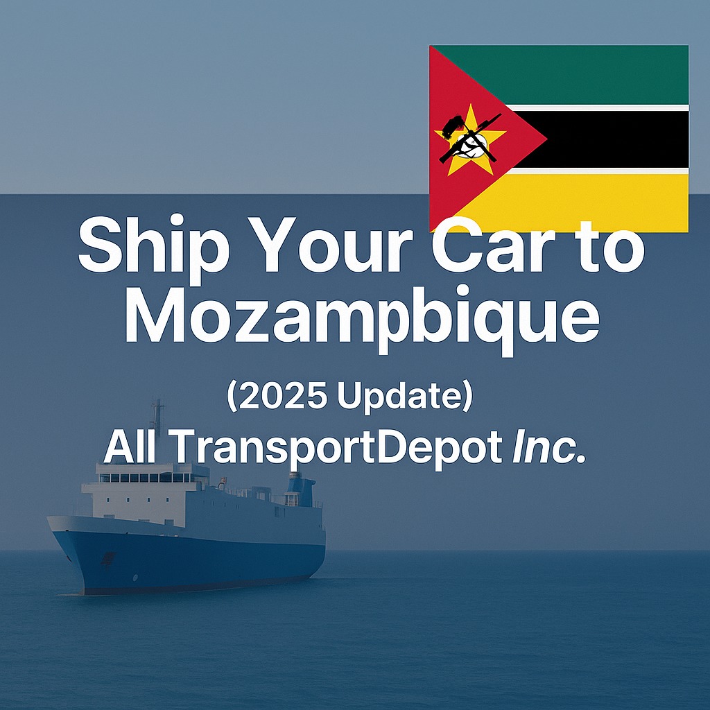 Ship Car to Maputo, Mozambique with All TransportDepot Inc. (2025 Update)