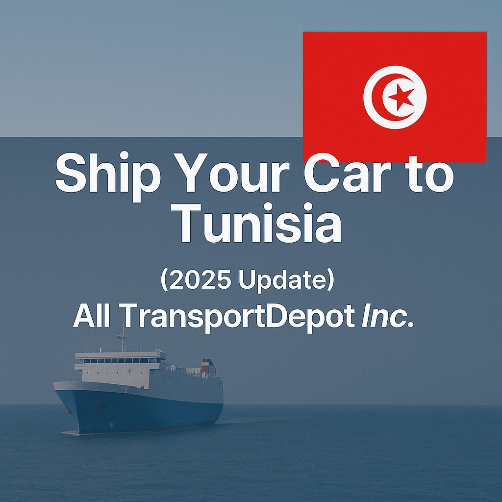 Ship Car to Tunis, Tunisia with All TransportDepot Inc. (2025 Update)