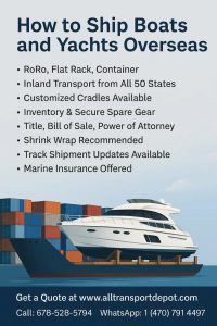 Boat Shipping to Denmark