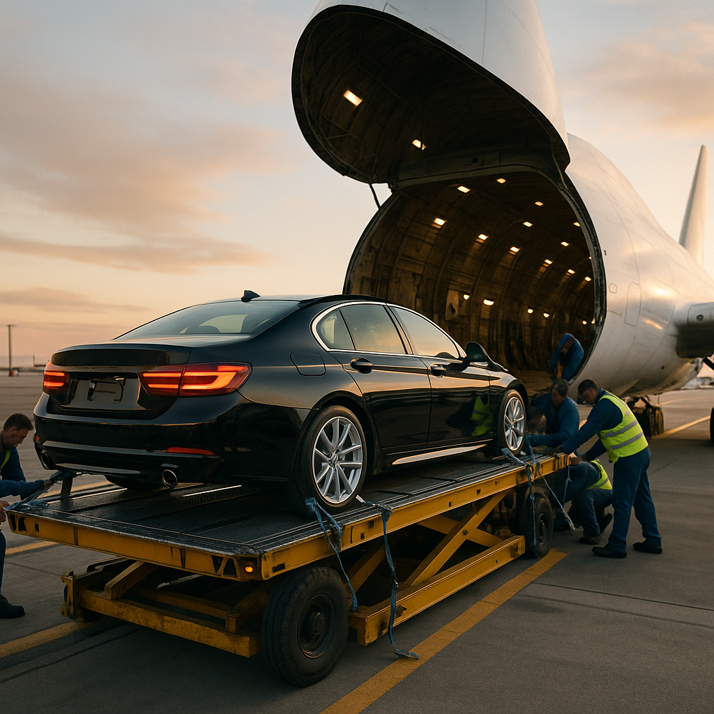 car shipping by air