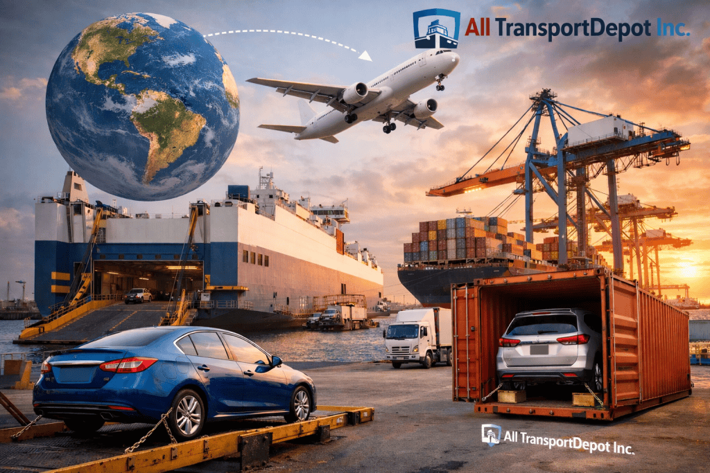 RORO Shipping Services from the USA - ALL TRANSPORTDEPOT