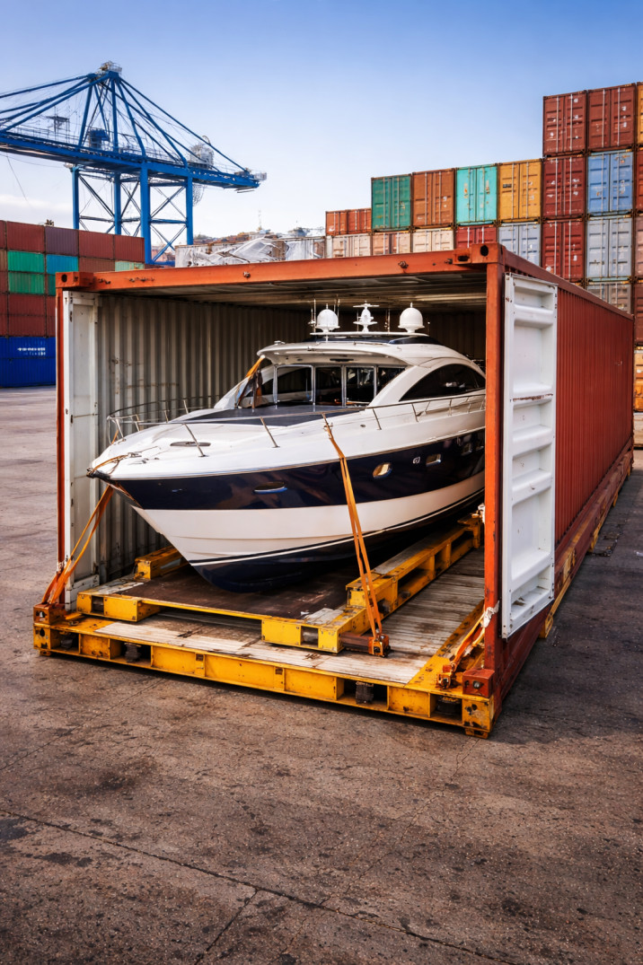 Container Yacht Shipping