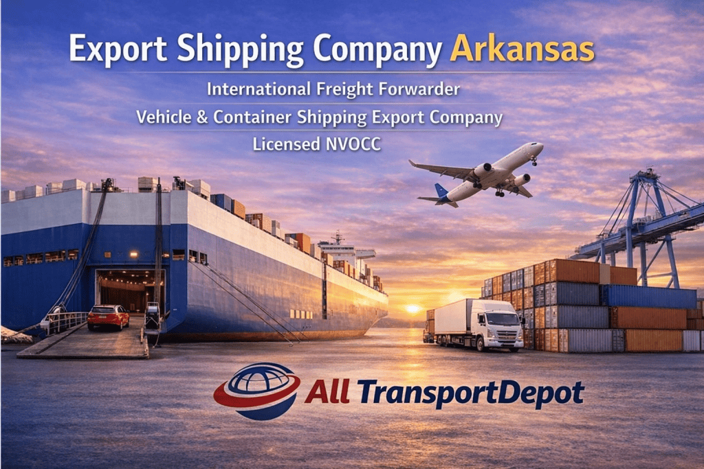 Export Shipping Company Arkansas: Reliable Service