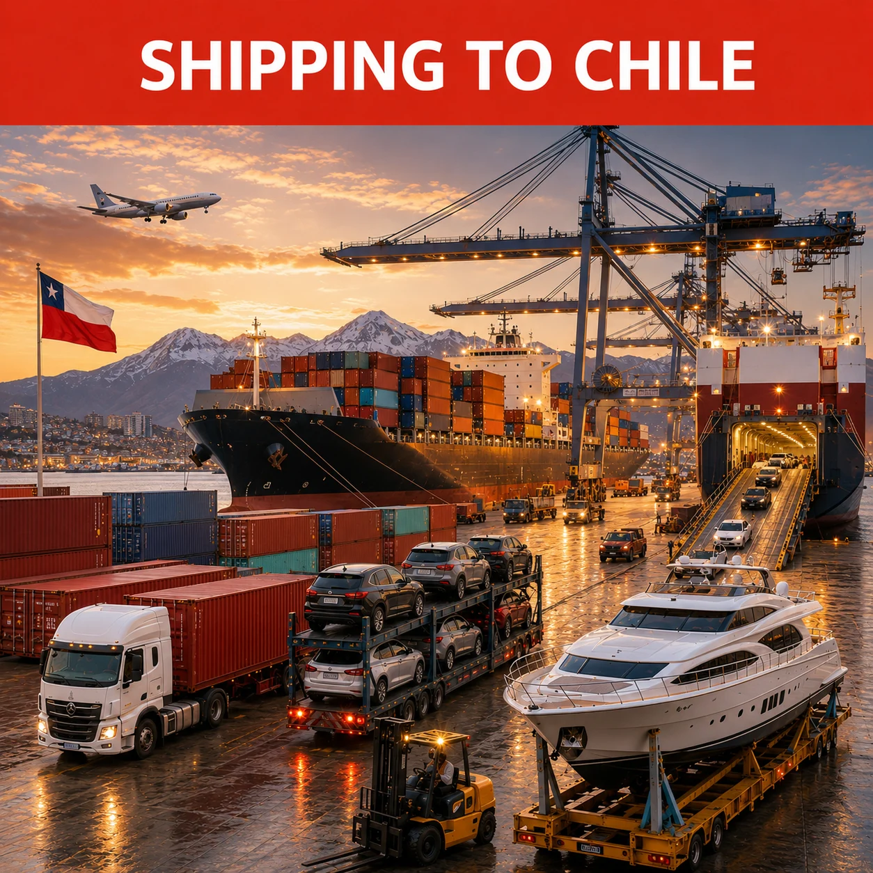 shipping to chile