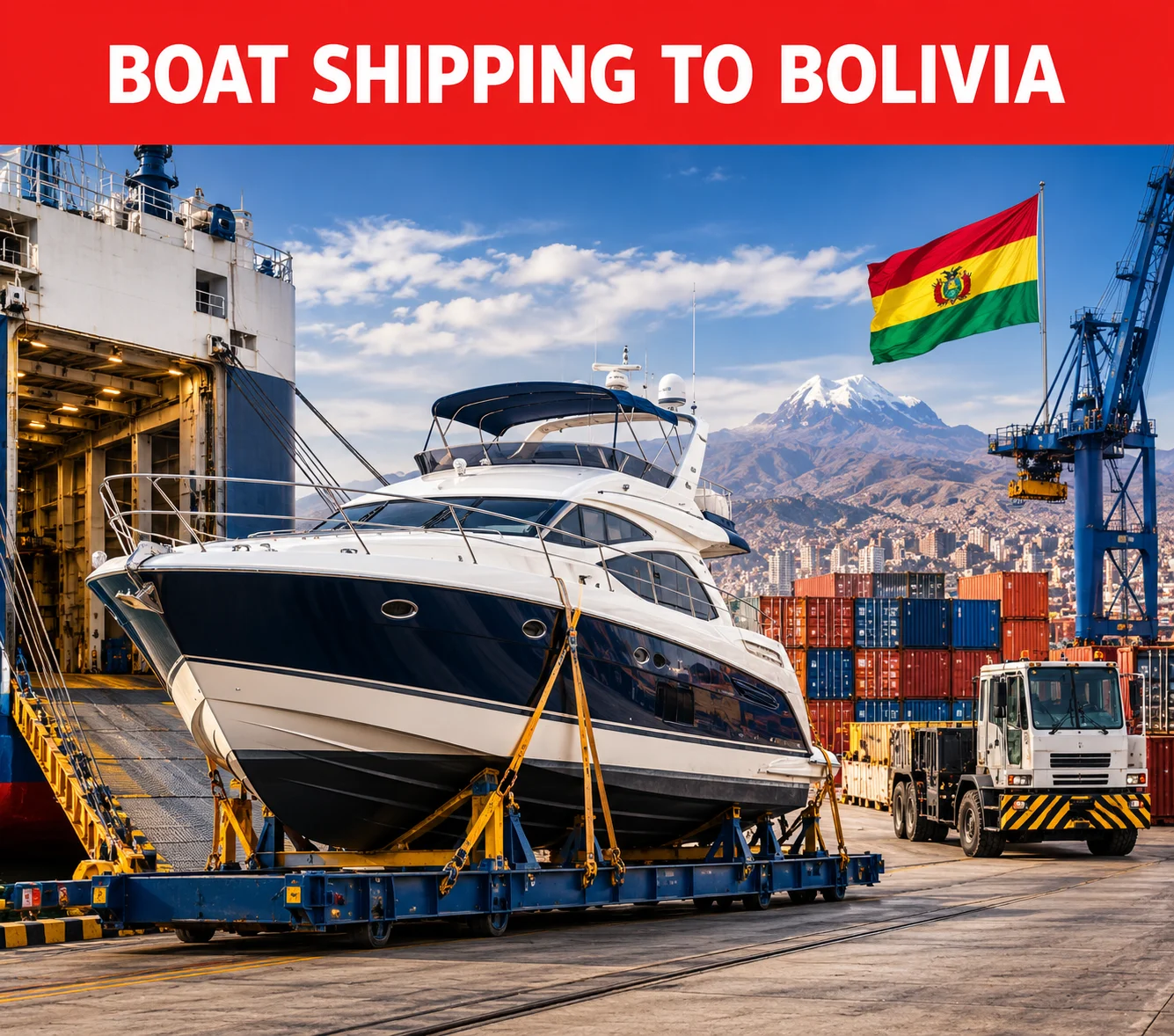 Boat Shipping to Bolivia