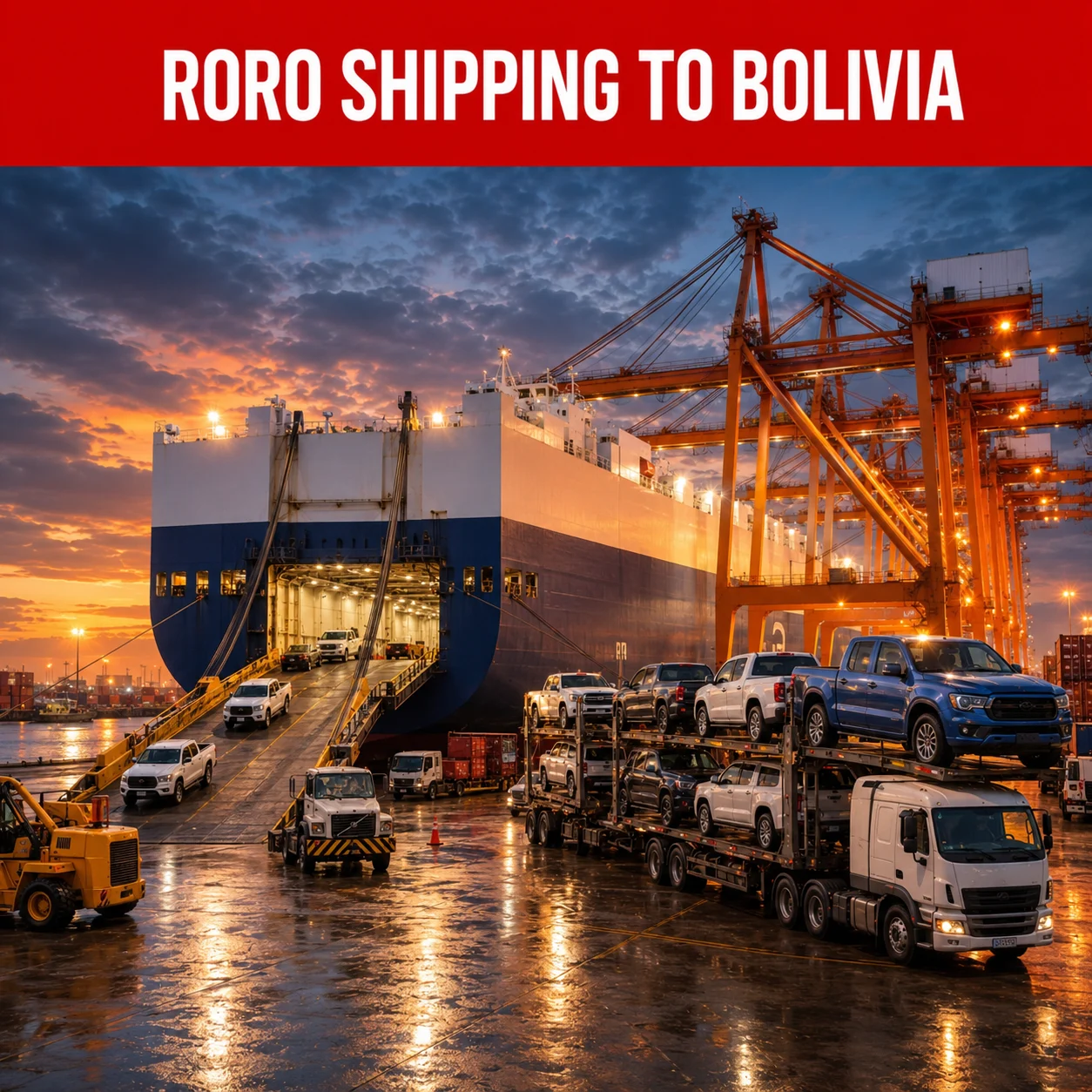 RoRo Shipping to Bolivia