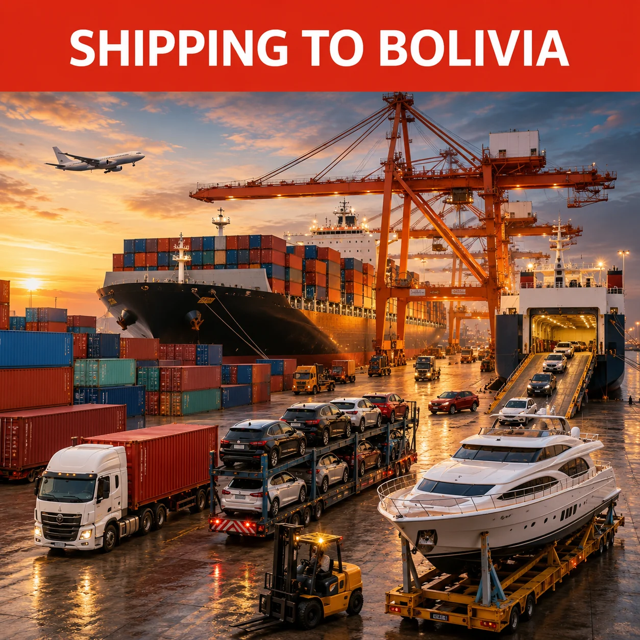 SHIPPING TO BOLIVIA